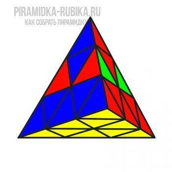 рисунок - алгоритмы для ориентации ребер пирамидки Рубика